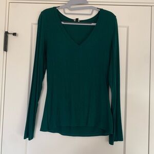 Express Vneck Long Sleeve